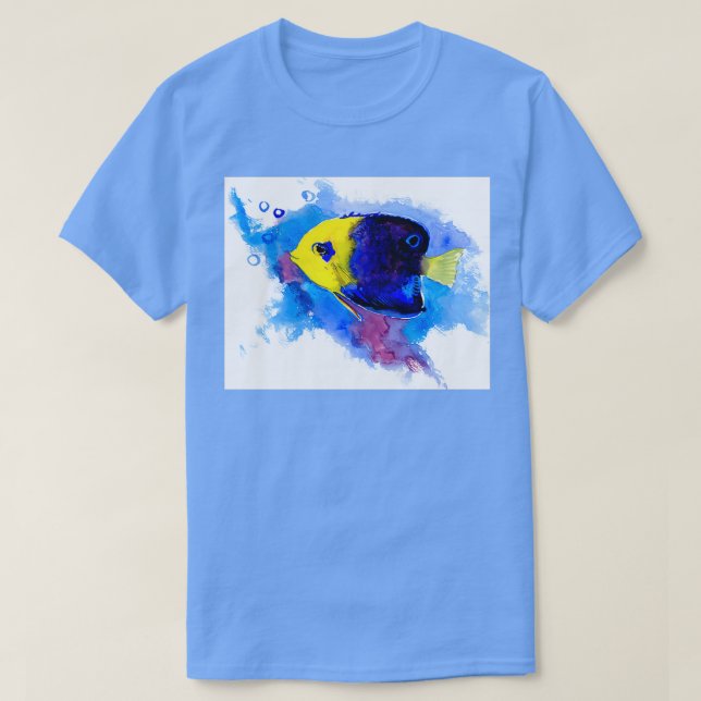 Camiseta Pygmy Angelfish (Frente do Design)