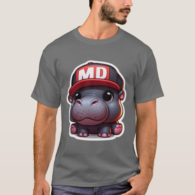 Camiseta Pygmy Hippo 9 (Frente)