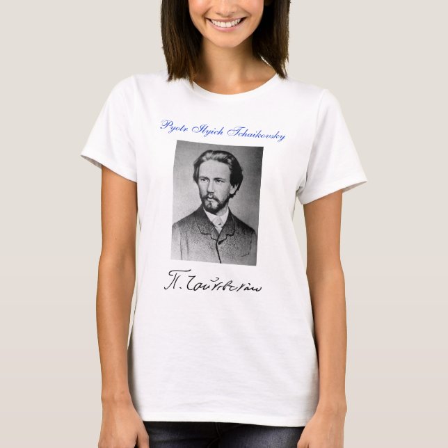 CAMISETA PYOTR ILYICH TCHAIKOVSKY (Frente)