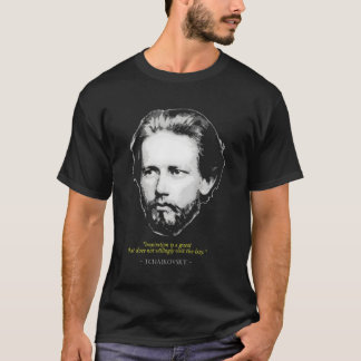 Camiseta Pyotr Ilyich Tchaikovsky Cita Al Music Composer