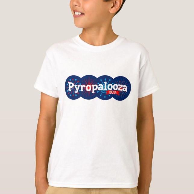 Camiseta Pyropalooza caçoa o T (Frente)