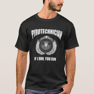 Camiseta Pyrotechnical Funny 4 de julho Firework Tech Tee