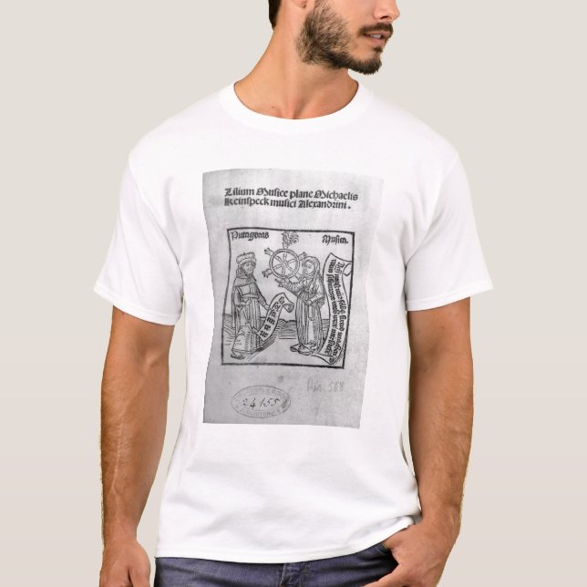 Camiseta Pythagoras e música (Frente)