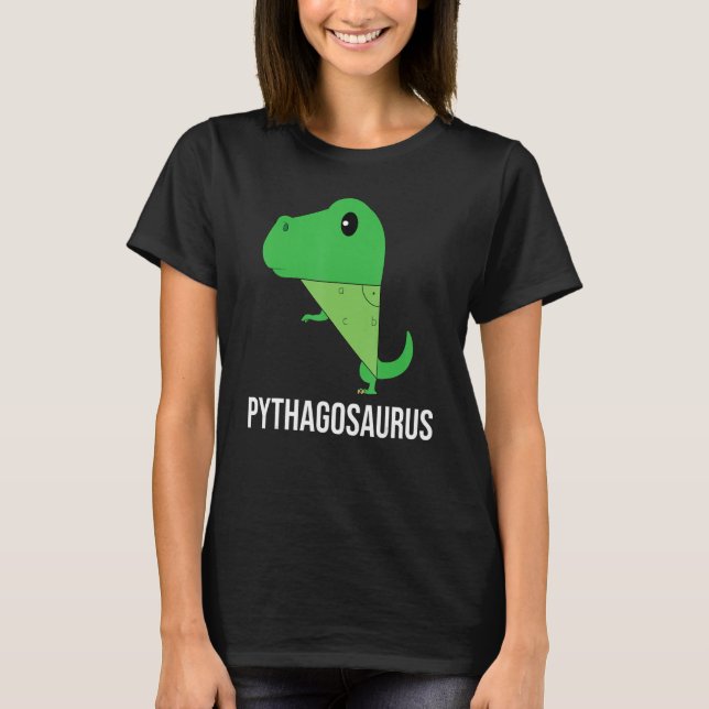 Camiseta Pythagoras Math Theorem Rex (Frente)