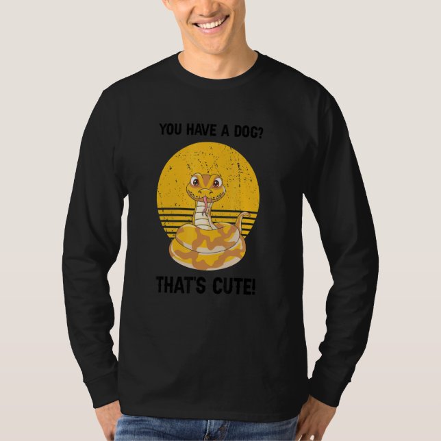 Camiseta Python Bola Banana e Designs de Réptil Noodle 22 (Frente)