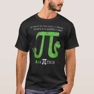 Camiseta Python Pithon Pi Símbolo Engraçado Matemático Prof
