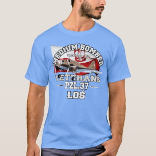 Camiseta PZL37 o Bombardeiro médio polonês