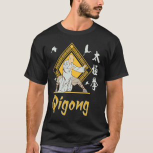 Camiseta Qi Gong Clothing for Tai Chi Exercises with Chigon