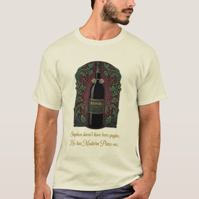 Camiseta QI Madeira Pince-Nez Shirt (Frente)