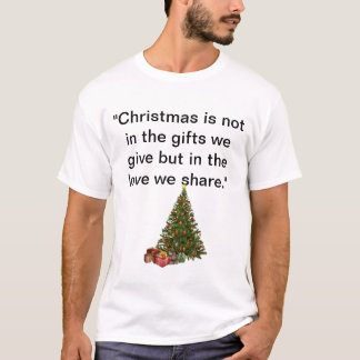Camiseta Qoute de Natal