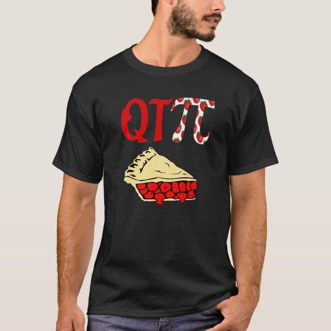 Camiseta Qt Pi Math Pun Cute Pie Day (Frente)