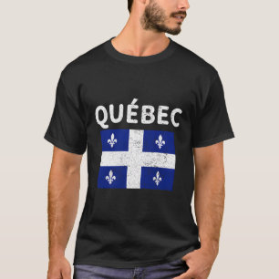 Camiseta Quã ejido ©Quebec Quebecois Flag Canadá