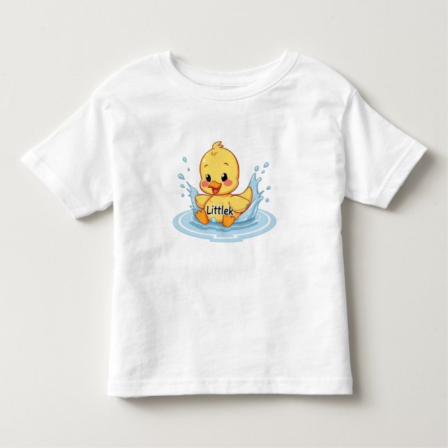 Camiseta Quack Quack! Eu sou a Daisy a Patinha! (Frente)