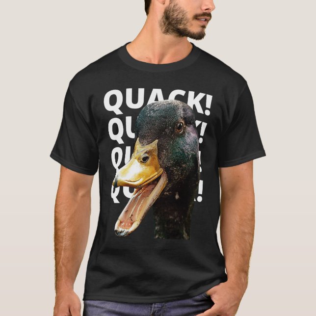 Camiseta Quack Quack para Duck Lovers (Frente)