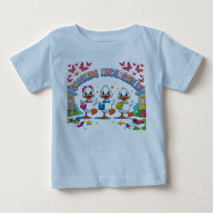 Camiseta "Quacking Kindergarten – Pato Fofo de Volta à Esco