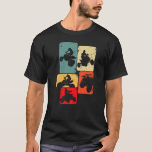 Camiseta Quad Biker Atv 4 Wheeler Quad Men Meninos 1