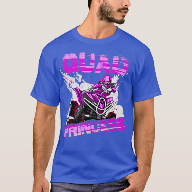 Camiseta Quad Princess ATV 4 Wheeler Quad Offline MX (Frente)
