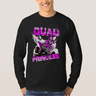 Camiseta Quad Princess ATV 4 Wheeler Quad Offline MX Gi