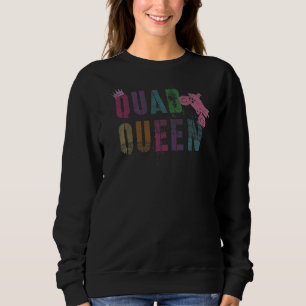 Camiseta Quad Queen É A Minha Atv, Garota Condutora Utv Mam