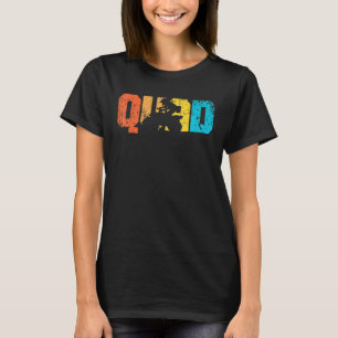 Camiseta Quad Retro Quad Riding Quatro Rodas Atv Para Rapaz