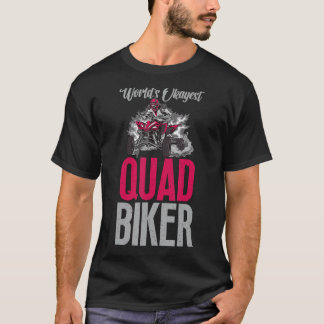 Camiseta Quad Riding Quad Biker do Mundo