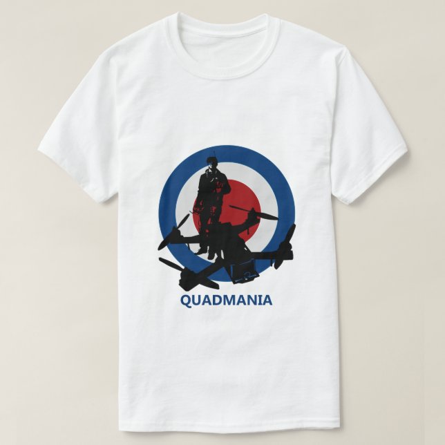 Camiseta Quadmania (Frente do Design)
