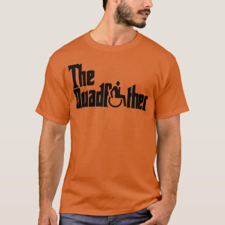 Camiseta Quadpai para pais em cadeiras de rodas amigo