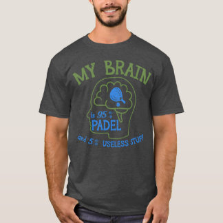 Camiseta Quadra de Esporte Padeltreinamento de Jogadores de