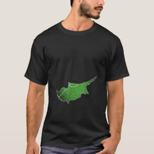 Camiseta Quadra de Futebol de Chipre
