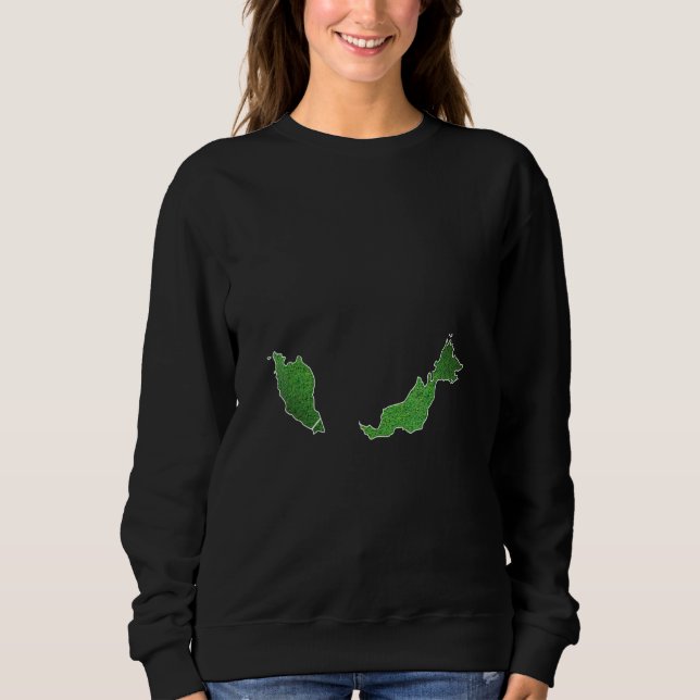 Camiseta Quadra de Futebol de Malásia (Frente)