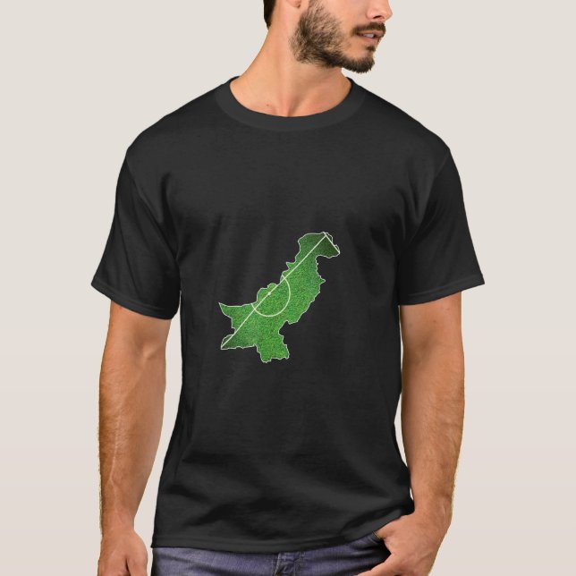 Camiseta Quadra de Futebol de Pakistão (Frente)