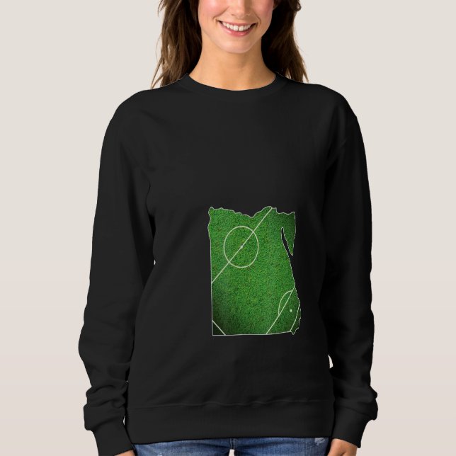Camiseta Quadra de Futebol do Egito (Frente)