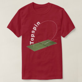 Camiseta Quadra de Tênis com Topspin