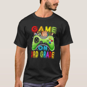 Camiseta Quadrado 3Rd Grau Desbloqueado de Nível Terceiro