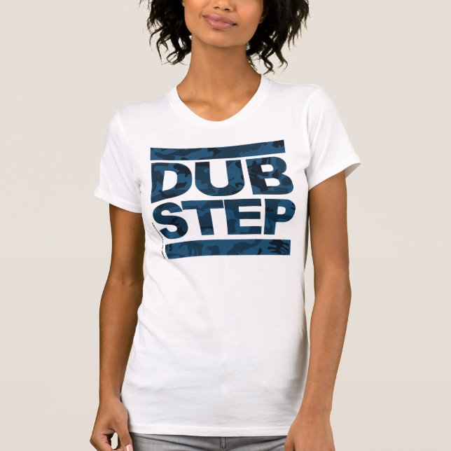 Camiseta Quadrado clássico de Dubstep Camo (Frente)