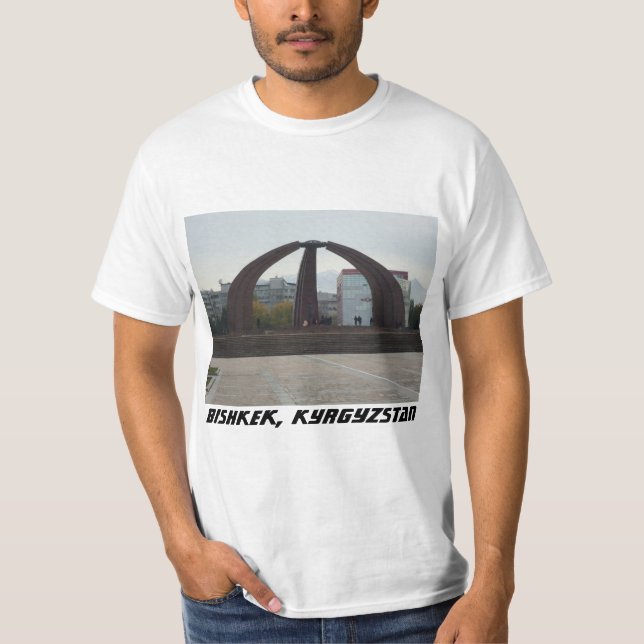 Camiseta Quadrado da vitória - Bishkek, Quirguistão (Frente)