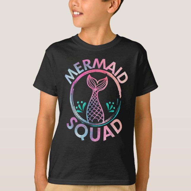 Camiseta Quadrado de Mermaid (Frente)