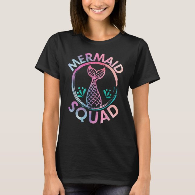 Camiseta Quadrado de Mermaid (Frente)