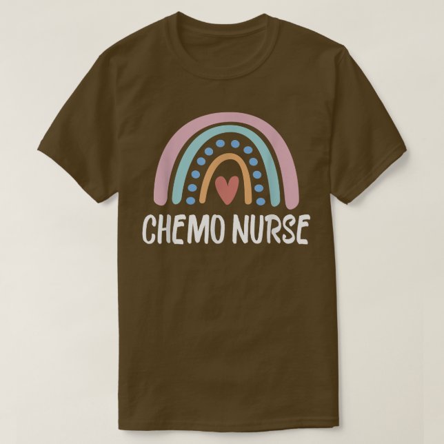 Camiseta Quadrado de Perfusão de Química Leopard Rainbow Ch (Frente do Design)