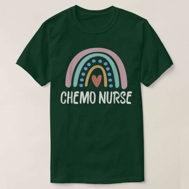 Camiseta Quadrado de Perfusão de Química Leopard Rainbow Ch (Frente do Design)