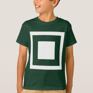 Camiseta Quadrado Dentro de um Quadrado
