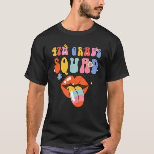 Camiseta Quadrado do 4º Grau Retrô Groové De Volta Para Ens