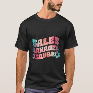 Camiseta Quadrado do gerente de vendas