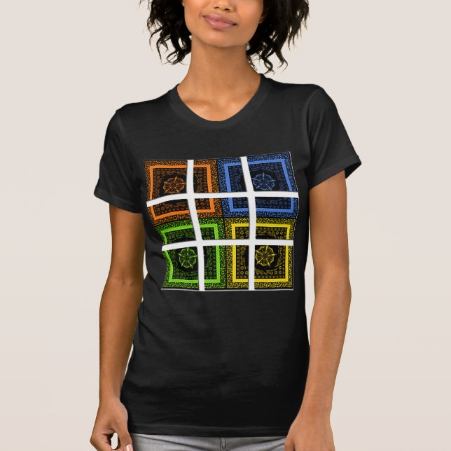 Camiseta Quadrado em uma caixa (Frente)