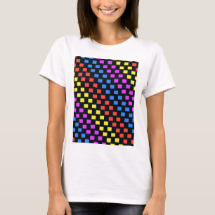 Camiseta Quadrados coloridos
