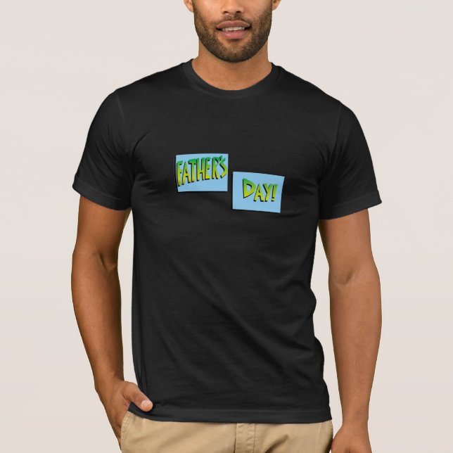 Camiseta Quadrados do Dia dos Pais - (Frente)