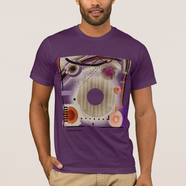 Camiseta Quadrados e círculos mais ou menos (Frente)