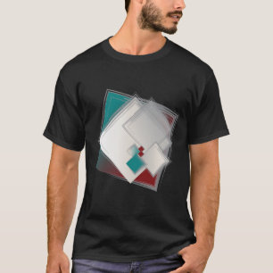 Camiseta Quadrados Fibonacci Reproduzíveis