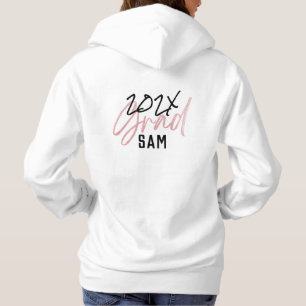 Camiseta Quadrícula Personalizada de Ano de Formando de Fol
