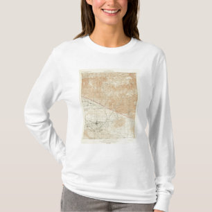 Camiseta Quadrilátero de Redlands que mostra a falha de Sa